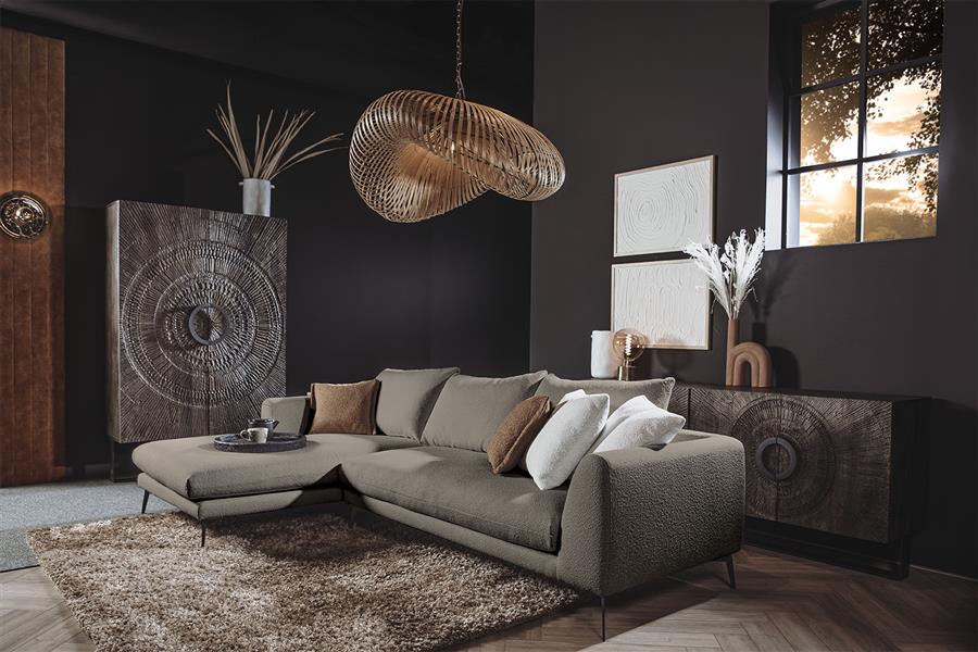 Tower Living Hoekbank Nottingham – 2,5-Zits met Chaise Longue Links – Copenhagen Collection